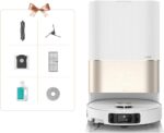 DREAME X40 Ultra Complete Robot aspirapolvere scopa rimovibile e sollevabile, pulizia approfondita con spazzola laterale, aspirazione da 12.000 Pa, pulizia automatica dello straccio e dell'asse 70 ℃