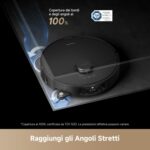 DREAME L40s Pro Ultra Robot Aspirapolvere, Doppia spazzola Antigroviglio, Spazzola Laterale Estensibile e Sollevabile, Aspirazione da 19.000 Pa, Supera Ostacoli Fino a 4 CM, Pulizia a caldo a 75°C - immagine 9