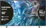 Samsung Smart TV 50" QE50Q64DAUXZT QLED 4K, Upscaling, Processore Quantum Lite, AirSlim Design, DVBT-2, Q-Symphony & OTS Lite, Gaming Hub, Ultimate UHD Dimming, Titan Gray 2024 [Amazon EXCL - immagine 2