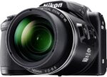 Nikon Coolpix B500 Fotocamera Digitale Compatta, 16 Megapixel, Zoom 40X, VR, LCD Inclinabile 3", FULL HD, Bluetooth, Wi-Fi, Nero