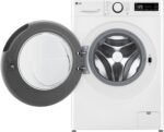 LG AI DD D4R3009NSWB Lavasciuga 9 / 6kg Serie R3 Classe A-10%/D, Lavatrice e Asciugatrice Insieme, 1400 giri, Lavaggio a Vapore, Eco Hybrid, Allergy Care, Motore Inverter Direct Drive, Bianca - immagine 3