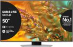 Samsung TV QE50Q80DATXZT QLED 4K Smart TV 50" Processore NQ4 AI Gen2, Simple Chamfer, DVBT-2, Q-Symphony & Dolby Atmos, Integrato con Alexa e Bixby,compatibile con Google Assistant,Eclipse Silver 2024 - immagine 2