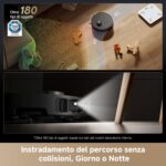 DREAME L40s Pro Ultra Robot Aspirapolvere, Doppia spazzola Antigroviglio, Spazzola Laterale Estensibile e Sollevabile, Aspirazione da 19.000 Pa, Supera Ostacoli Fino a 4 CM, Pulizia a caldo a 75°C - immagine 10