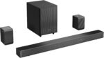 Hisense AX5125H Soundbar 5.1.2, 500W, 2 altoparlanti posteriore 2 altoparlanti upfiring 1Subwoofer Esterno wireless, Dolby Atmos e DTSX, Bluetooth, HDMI, USB, Ingresso Audio Ottico - immagine 3