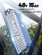 DUOTTS C29 Bicicletta Elettrica Adulti, 29 Pollici E Mountain Bike con Batteria Rimovibile da 48V 15Ah e 250W Motore, Professionale 21 Velocità con LCD Display, Bici Elettrica per Uomo e Donna - immagine 4