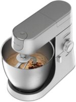 Kenwood KVL4110S Impastatrice Planetaria Chef XL con Ciotola da 6,7L, 3 Ganci di Miscelazione + FRULLATORE, Personalizzabile con oltre 25 Accessori Opzionali Acquistabili Separatamente, 1200W, Silver - immagine 5