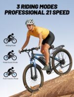 DUOTTS C29 Bicicletta Elettrica Adulti, 29 Pollici E Mountain Bike con Batteria Rimovibile da 48V 15Ah e 250W Motore, Professionale 21 Velocità con LCD Display, Bici Elettrica per Uomo e Donna - immagine 5