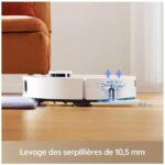 DREAME L10s Pro Ultra Heat Robot Aspirapolvere e Lavapavimenti, Estensione del Mocio, Mocio autopulente con Acqua Calda, Aspirazione 7.000 Pa, Lavaggio e Pulizia Pavimenti con Doppio Mocio - immagine 3