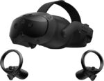 HTC Vive Focus Vision Pacchetto: realtà mista e visore VR per PC, controller, Edizione consumer, kit di streaming cablato Vive, Compatibile con la modalità DisplayPort