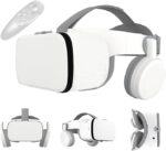 Occhiali VR 110° IMAX FOV Cuffie pieghevoli VR con telecomando per telefoni da 4,7 a 6,2 pollici (iOS e Android) - Ideale per film coinvolgenti e giochi