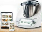 Thermomix TM6 + pelapatate + grattugia per verdure – Set grande (bianco) - immagine 9