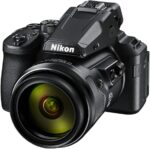 Nikon Coolpix P950 Fotocamera Digitale, Sensore CMOS 16,79 MP, Zoom ottico 83X, filmati 4K, LCD a angolazione variabile, mirino elettronico OLED, WiFi, Bluetooth, Nero