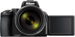 Nikon Coolpix P950 Fotocamera Digitale, Sensore CMOS 16,79 MP, Zoom ottico 83X, filmati 4K, LCD a angolazione variabile, mirino elettronico OLED, WiFi, Bluetooth, Nero - immagine 5