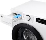 LG AI DD D4R3009NSWB Lavasciuga 9 / 6kg Serie R3 Classe A-10%/D, Lavatrice e Asciugatrice Insieme, 1400 giri, Lavaggio a Vapore, Eco Hybrid, Allergy Care, Motore Inverter Direct Drive, Bianca - immagine 8