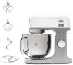 Kenwood KMX750WH KMIX Planetary Mixer with Bowl with Steel Handle 5L, 3 Mixing Hooks, 1000W Power, Customizable with Over 20 Accessories Available Separately, White - immagine 4