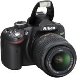 Nikon D3200 Fotocamera Reflex Digitale, 24.2 Megapixel con Obiettivo 18-55VR, Colore Nero [Versione EU] - immagine 8