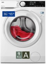 AEG ProSteam Serie 7000 Lavatrice a carica frontale LR7D94GW, PreciseWash, programma Vapore Refresh, 9 kg, Classe A, colore Bianco