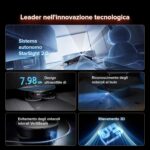 roborock Saros 10R Robot aspirapolvere con funzione di pulizia e mocio sollevabile, design ultra sottile da 7,98 cm, sistema StarSight 2.0 e Zero-Tangle - immagine 3