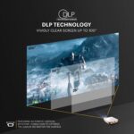 LG CineBeam Q Proiettore a raggio standard 500 ANSI lumen DLP UHD 4K [3840x2160] Argento (LG HU710PB CineBeam Q Small 4K Projector) - immagine 4