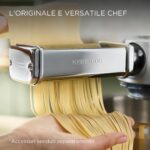 Kenwood KVL4110S Impastatrice Planetaria Chef XL con Ciotola da 6,7L, 3 Ganci di Miscelazione + FRULLATORE, Personalizzabile con oltre 25 Accessori Opzionali Acquistabili Separatamente, 1200W, Silver - immagine 9