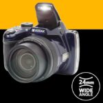 KODAK Pixpro AZ528 - Fotocamera Bridge Digitale 16 Mpixel, Zoom ottico x52, Stabilizzatore Ottico, Schermo LCD da 3 pollici, Video Full HD 1080p, Batteria agli ioni di litio - Blu Notte - immagine 3