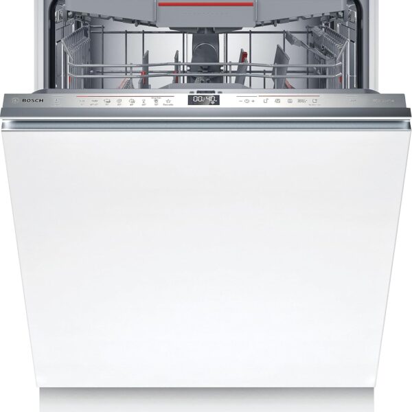 Bosch SMV6ECX00E Serie 6, Lavastoviglie da incasso a scomparsa totale, Home Connect, Extra Clean zon, EfficientDry, 60 cm