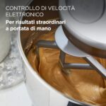 Kenwood KMX750WH KMIX Planetary Mixer with Bowl with Steel Handle 5L, 3 Mixing Hooks, 1000W Power, Customizable with Over 20 Accessories Available Separately, White - immagine 6