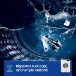 Samsung Lavatrice Crystal Clean WW90CGC04DTEET Libera installazione, 9 Kg, Wifi, Ecobubble, Vapore, Carica Frontale, 60l x 85h x 55p cm - immagine 8