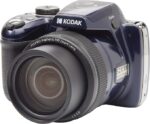 KODAK Pixpro AZ528 - Fotocamera Bridge Digitale 16 Mpixel, Zoom ottico x52, Stabilizzatore Ottico, Schermo LCD da 3 pollici, Video Full HD 1080p, Batteria agli ioni di litio - Blu Notte - immagine 2