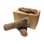 10 kg di legna di quercia. Tronchi ideali per camini, caldaie, stufe e fuochi duraturi in generale. Legna secca proveniente da p - immagine 3