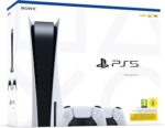 Playstation 5 Standard Console + 2 Controller DualSense White - immagine 4
