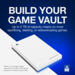 Seagate Game Drive för PS4/PS5 2TB, Extern HDD, USB 3.0, Officiellt Licensierad, Blå LED, inkl. 2 veckor PlayStation+ (STLV2000202) - immagine 2